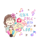 年末年始❤️ほこちゃん⑦❤️再販（個別スタンプ：3）