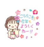 年末年始❤️ほこちゃん⑦❤️再販（個別スタンプ：10）