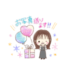年末年始❤️ほこちゃん⑦❤️再販（個別スタンプ：14）
