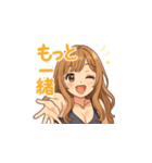 可愛いキャバ嬢マキちゃんのLINEスタンプ（個別スタンプ：13）