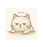 がんばれにゃい猫（個別スタンプ：7）