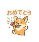 ころころコーギースタンプ（個別スタンプ：34）