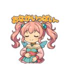 新体操エンジェル フィリ グルメ編（個別スタンプ：9）