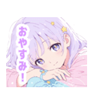 ナイトドリームガールスタンプ（個別スタンプ：5）