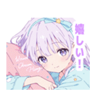 ナイトドリームガールスタンプ（個別スタンプ：25）