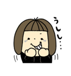 おかっぱガール♡いろんな気持ち（個別スタンプ：31）