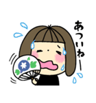 おかっぱガール♡いろんな気持ち（個別スタンプ：38）