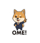 ビジネス柴犬シュウイチ第7弾スタンプ（個別スタンプ：1）