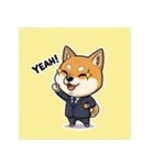 ビジネス柴犬シュウイチ第7弾スタンプ（個別スタンプ：17）