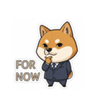 ビジネス柴犬シュウイチ第7弾スタンプ（個別スタンプ：21）