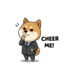 ビジネス柴犬シュウイチ第7弾スタンプ（個別スタンプ：33）