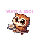 Pretty owl Yume chan（個別スタンプ：3）