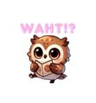 Pretty owl Yume chan（個別スタンプ：6）