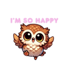 Pretty owl Yume chan（個別スタンプ：9）