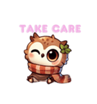 Pretty owl Yume chan（個別スタンプ：12）