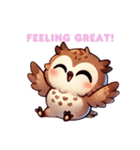 Pretty owl Yume chan（個別スタンプ：13）