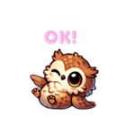 Pretty owl Yume chan（個別スタンプ：14）