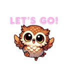 Pretty owl Yume chan（個別スタンプ：22）