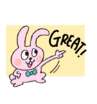 動物さんのゆるスタンプ（2）英語ver（個別スタンプ：7）