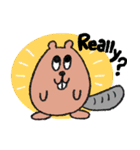 動物さんのゆるスタンプ（2）英語ver（個別スタンプ：39）