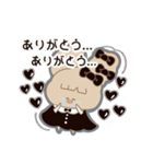 PENOちゃん推し活始めました♡黒色（個別スタンプ：18）