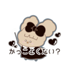 PENOちゃん推し活始めました♡黒色（個別スタンプ：25）