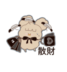 PENOちゃん推し活始めました♡黒色（個別スタンプ：27）