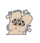 PENOちゃん推し活始めました♡黒色（個別スタンプ：32）