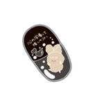 PENOちゃん推し活始めました♡黒色（個別スタンプ：36）