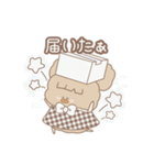 PENOちゃん推し活始めました♡白色（個別スタンプ：13）