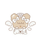 PENOちゃん推し活始めました♡白色（個別スタンプ：16）