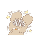 PENOちゃん推し活始めました♡白色（個別スタンプ：32）