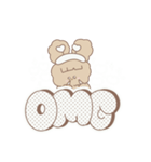 PENOちゃん推し活始めました♡白色（個別スタンプ：37）
