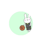 たまにバスケなうさぎちゃん（個別スタンプ：3）