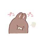 いつものうさちゃん(オノマトペのすがた)（個別スタンプ：2）