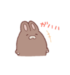いつものうさちゃん(オノマトペのすがた)（個別スタンプ：6）