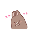 いつものうさちゃん(オノマトペのすがた)（個別スタンプ：7）
