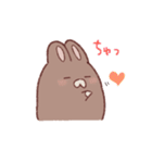 いつものうさちゃん(オノマトペのすがた)（個別スタンプ：12）