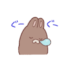 いつものうさちゃん(オノマトペのすがた)（個別スタンプ：14）