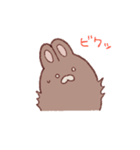 いつものうさちゃん(オノマトペのすがた)（個別スタンプ：20）