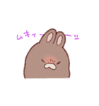 いつものうさちゃん(オノマトペのすがた)（個別スタンプ：22）