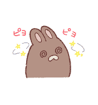 いつものうさちゃん(オノマトペのすがた)（個別スタンプ：28）
