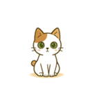 クリーニング店の休憩室住み保護猫レイン（個別スタンプ：14）