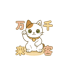 クリーニング店の休憩室住み保護猫レイン（個別スタンプ：21）