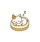 クリーニング店の休憩室住み保護猫レイン（個別スタンプ：32）