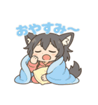 けもみみウルフの毎日（個別スタンプ：2）