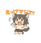 けもみみウルフの毎日（個別スタンプ：12）