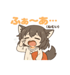 けもみみウルフの毎日（個別スタンプ：21）