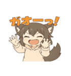 けもみみウルフの毎日（個別スタンプ：30）