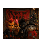 PUNKな猫たち vol.1（個別スタンプ：2）